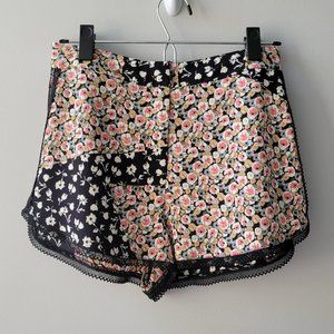 Topshop Floral Shorts